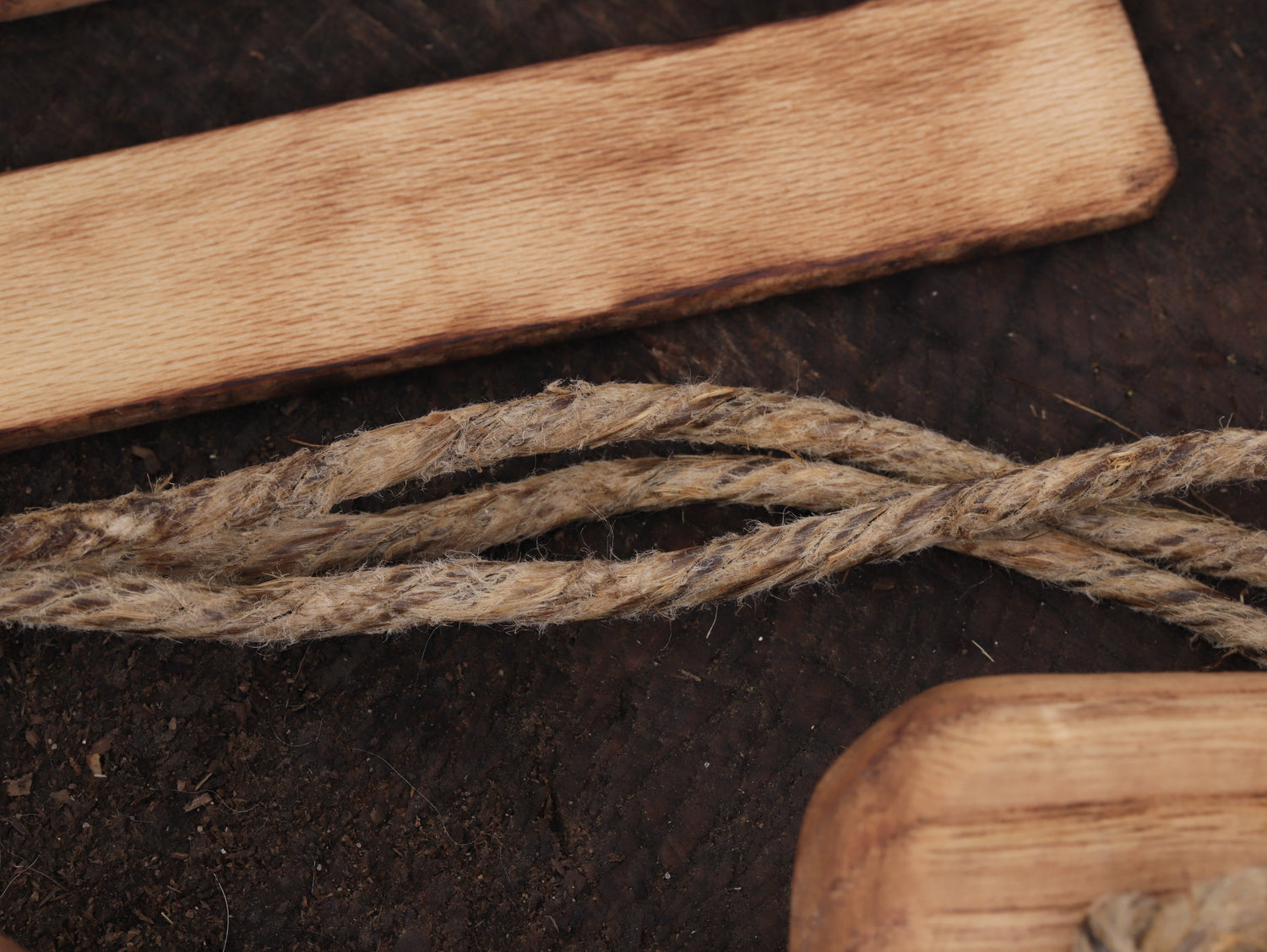 Handgefertigte Schwedensäge aus Kastanie | Klappbare Bogensäge