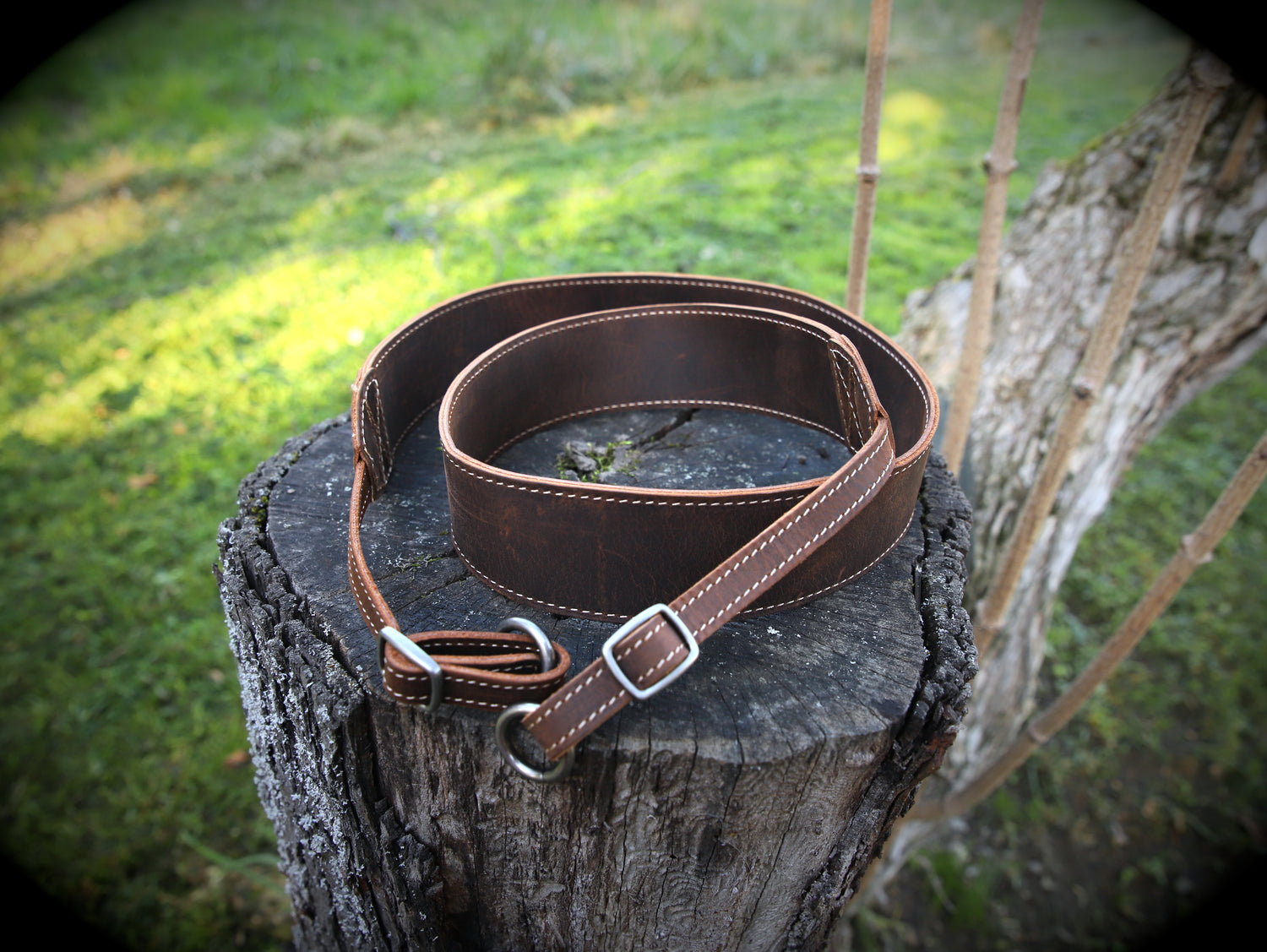 Trageriemen aus Leder