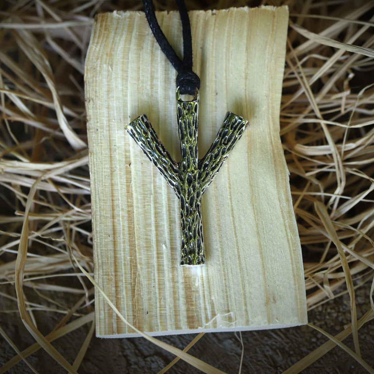 Collier runique Algiz « Heimdall »