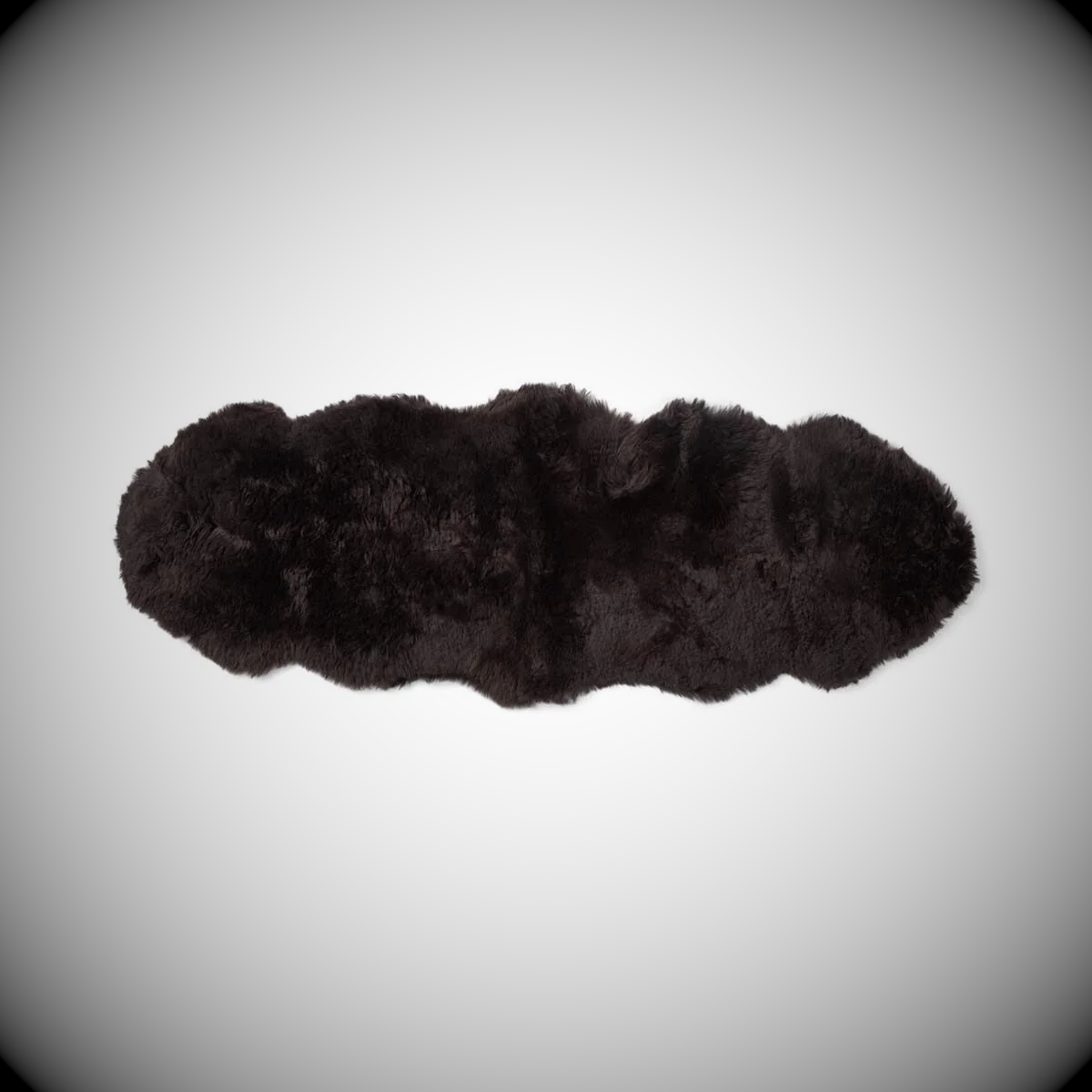 XXL-Merino-Schaffell, Schlafunterlage, dunkelbraun