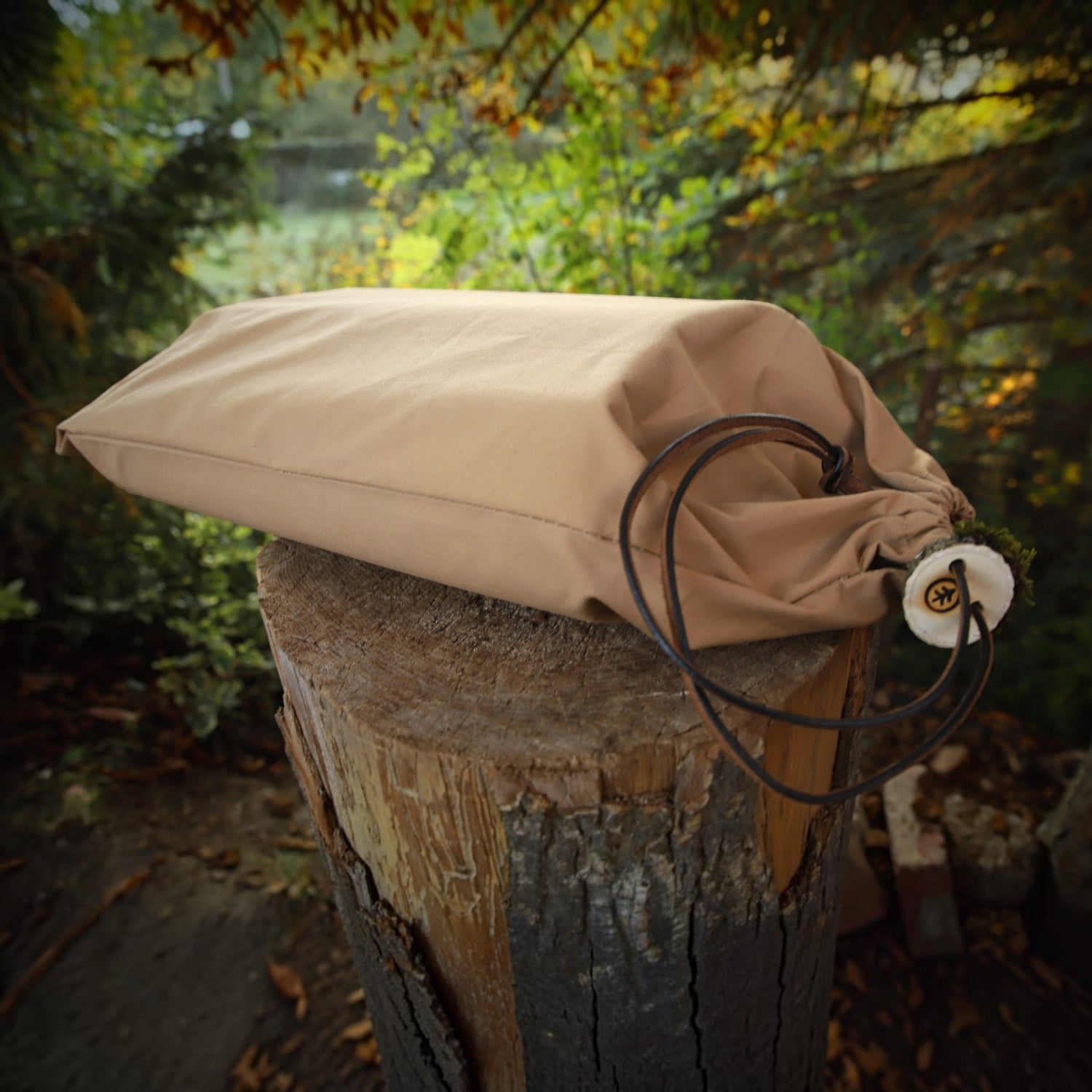 Oilskin Bushcraft Tarp / Bodenschutzplane (120 x 220 cm)