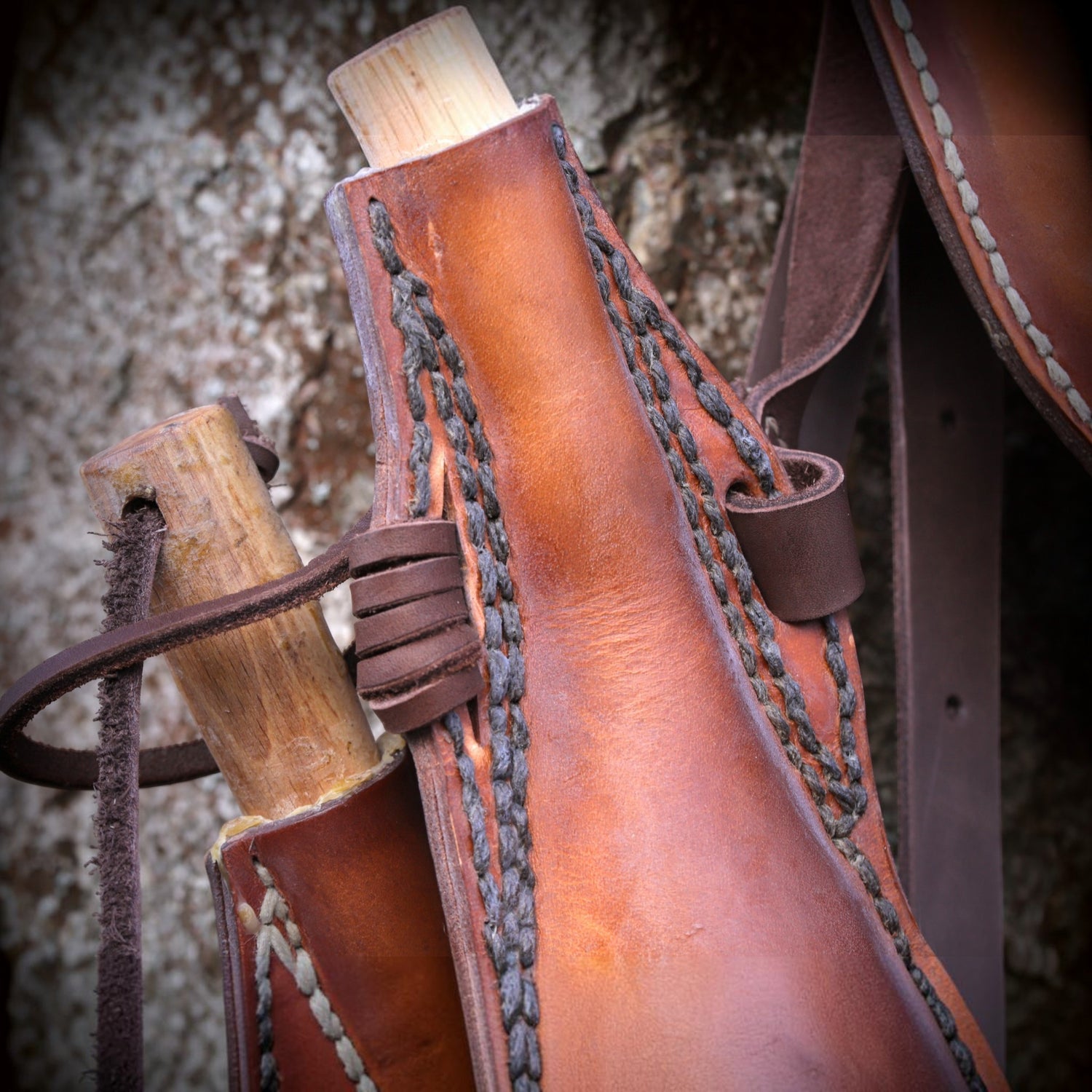 Leder-Wasserschlauch 2,5L