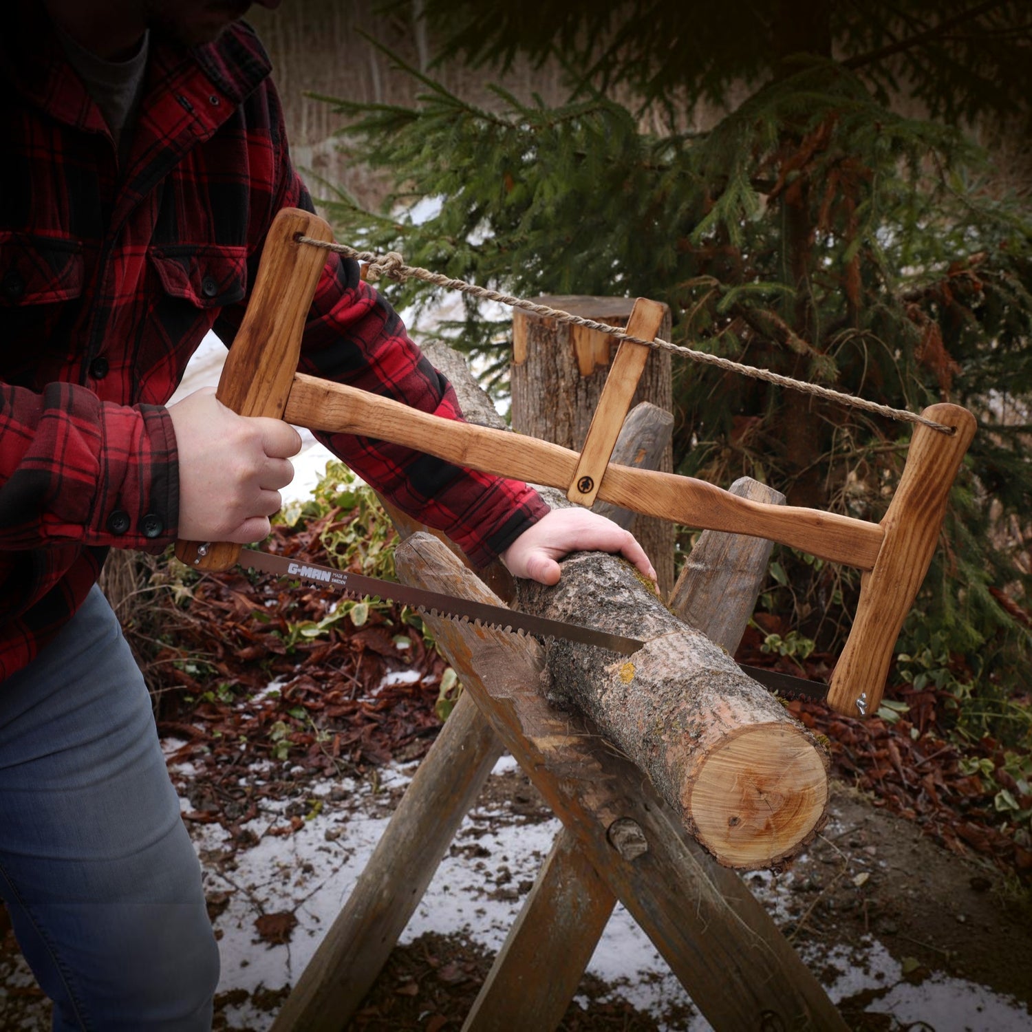 Gestellsäge „Fjell-Grip“
