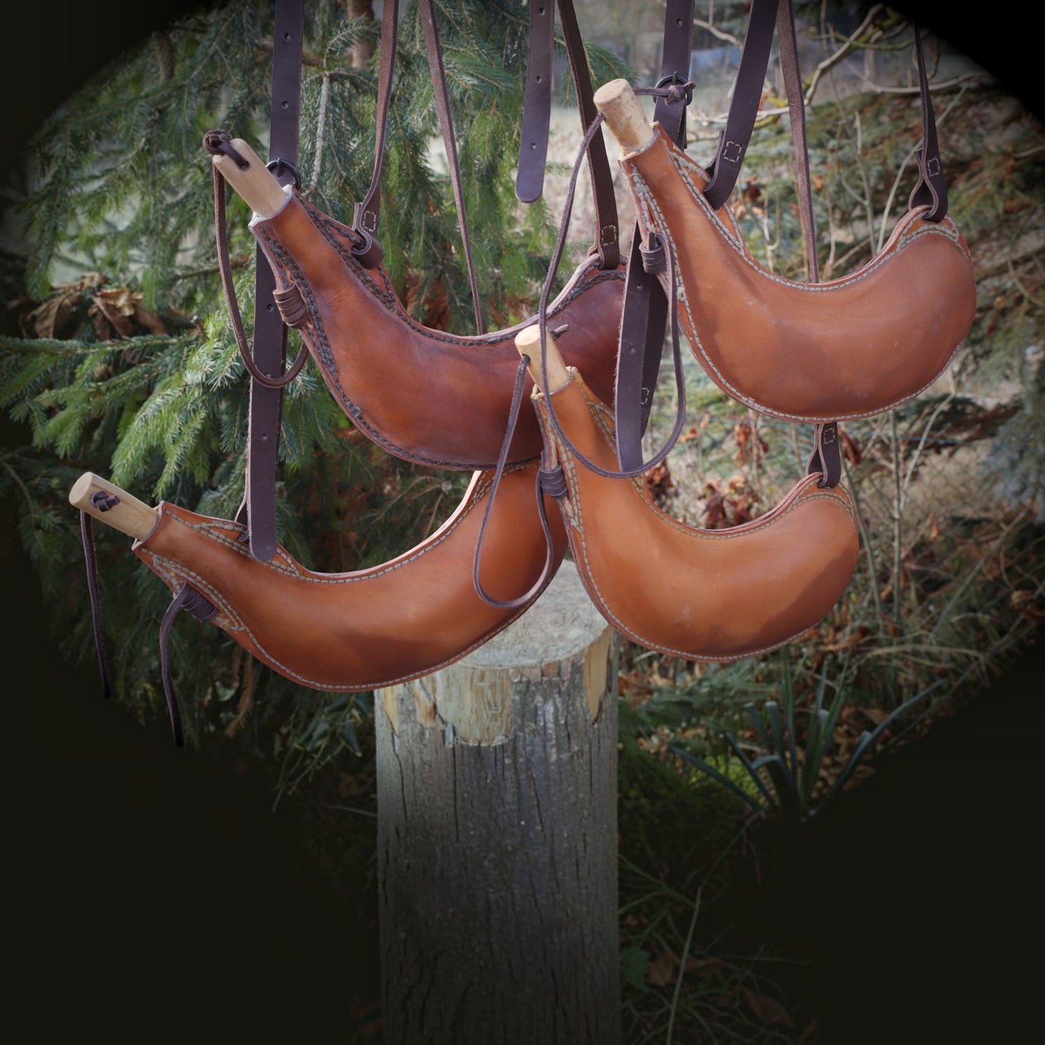 Leder-Wasserschlauch 1L