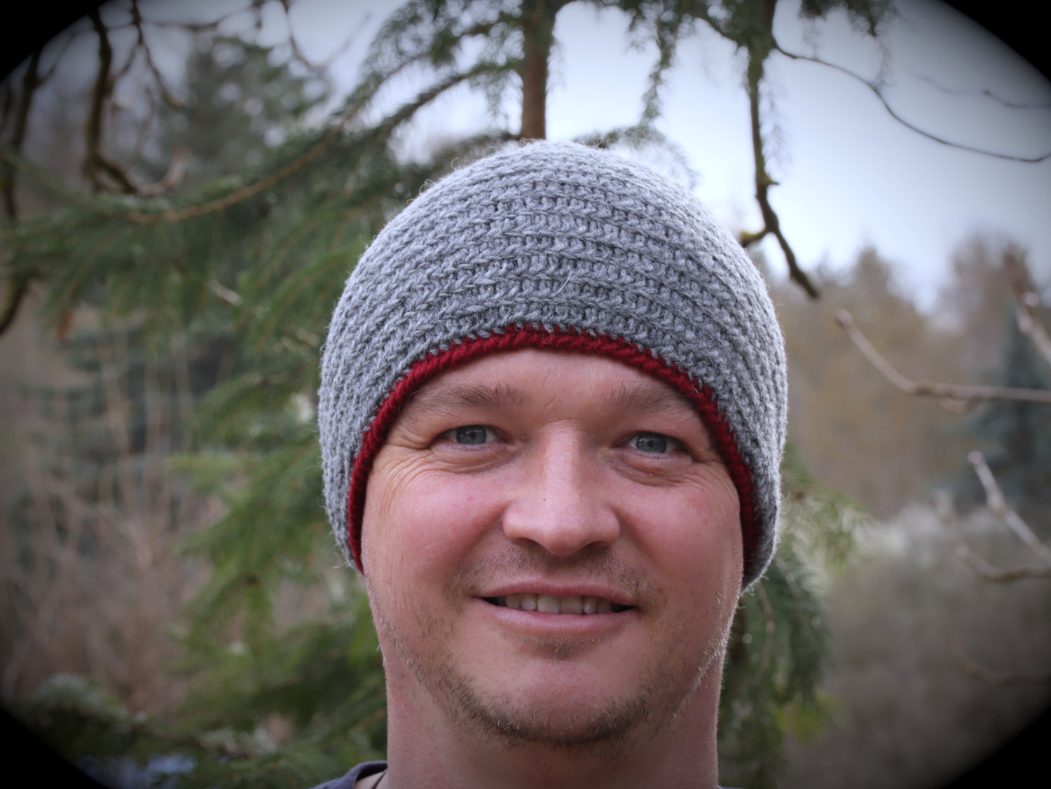 Nordische Wollmütze im Nadelbinden-Stil – 100 % Wolle – Bushcraft & LARP Edition