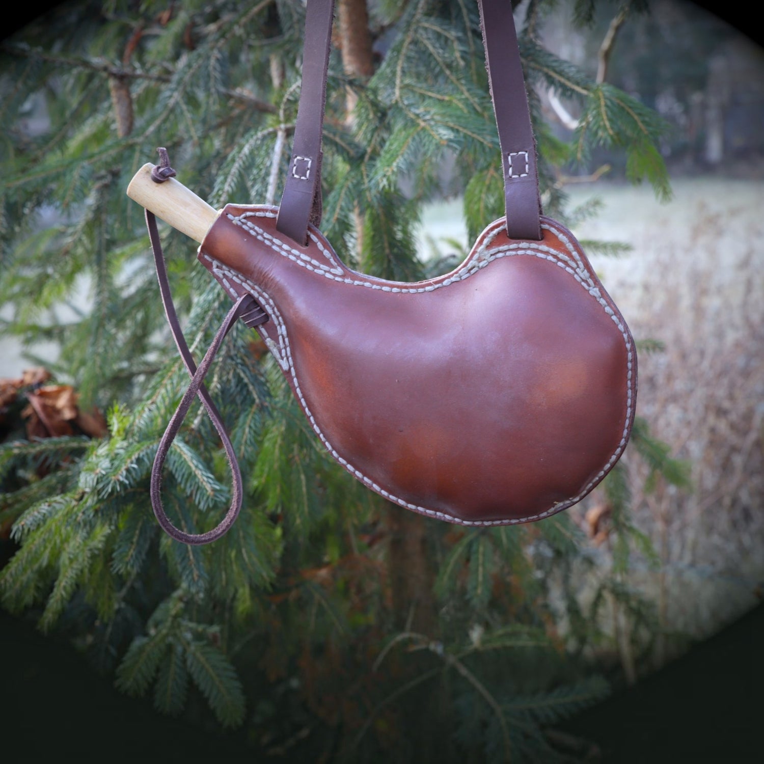 Leder-Wasserschlauch 1,2L