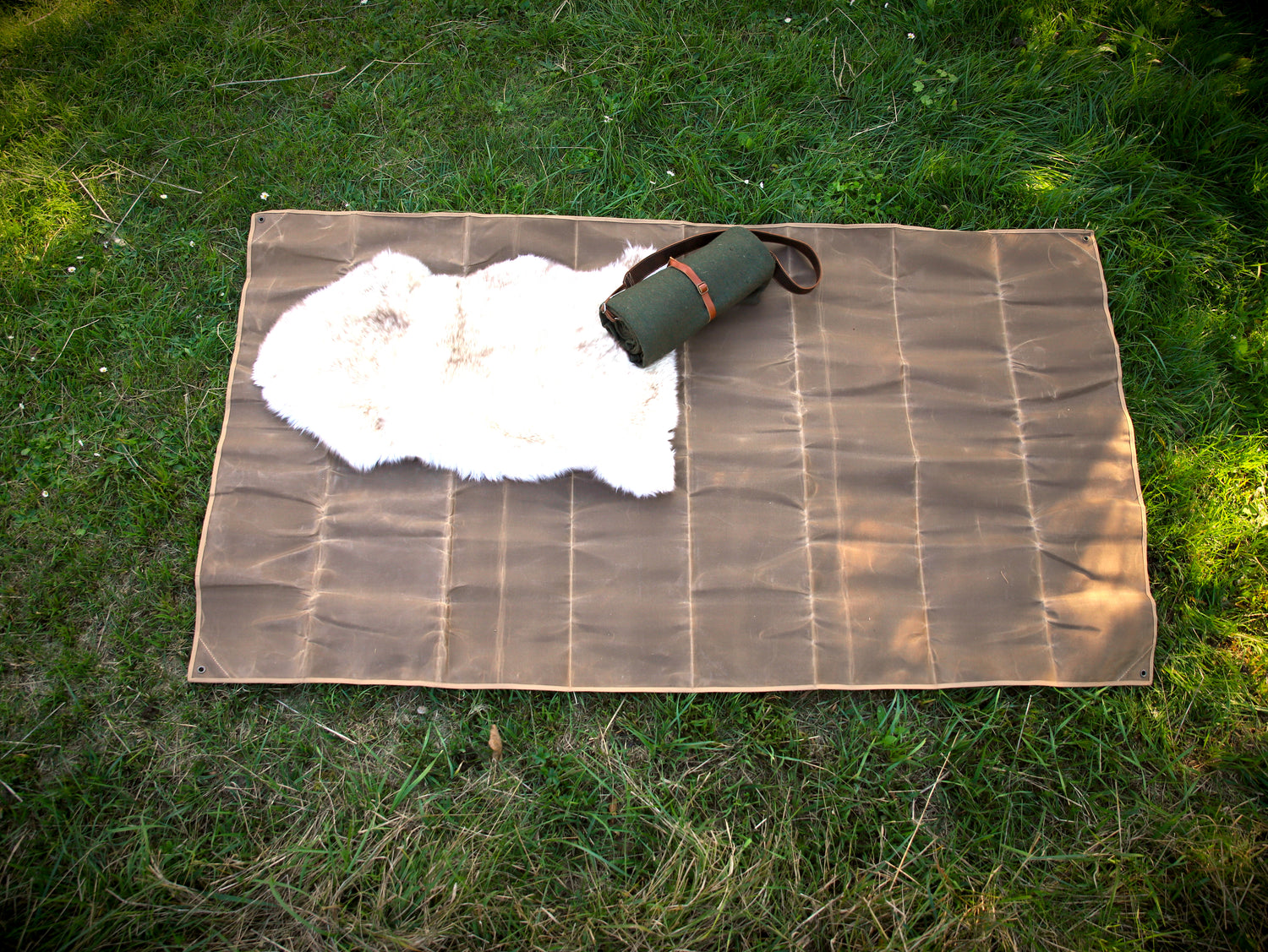 Oilskin Bushcraft Tarp / Bodenschutzplane