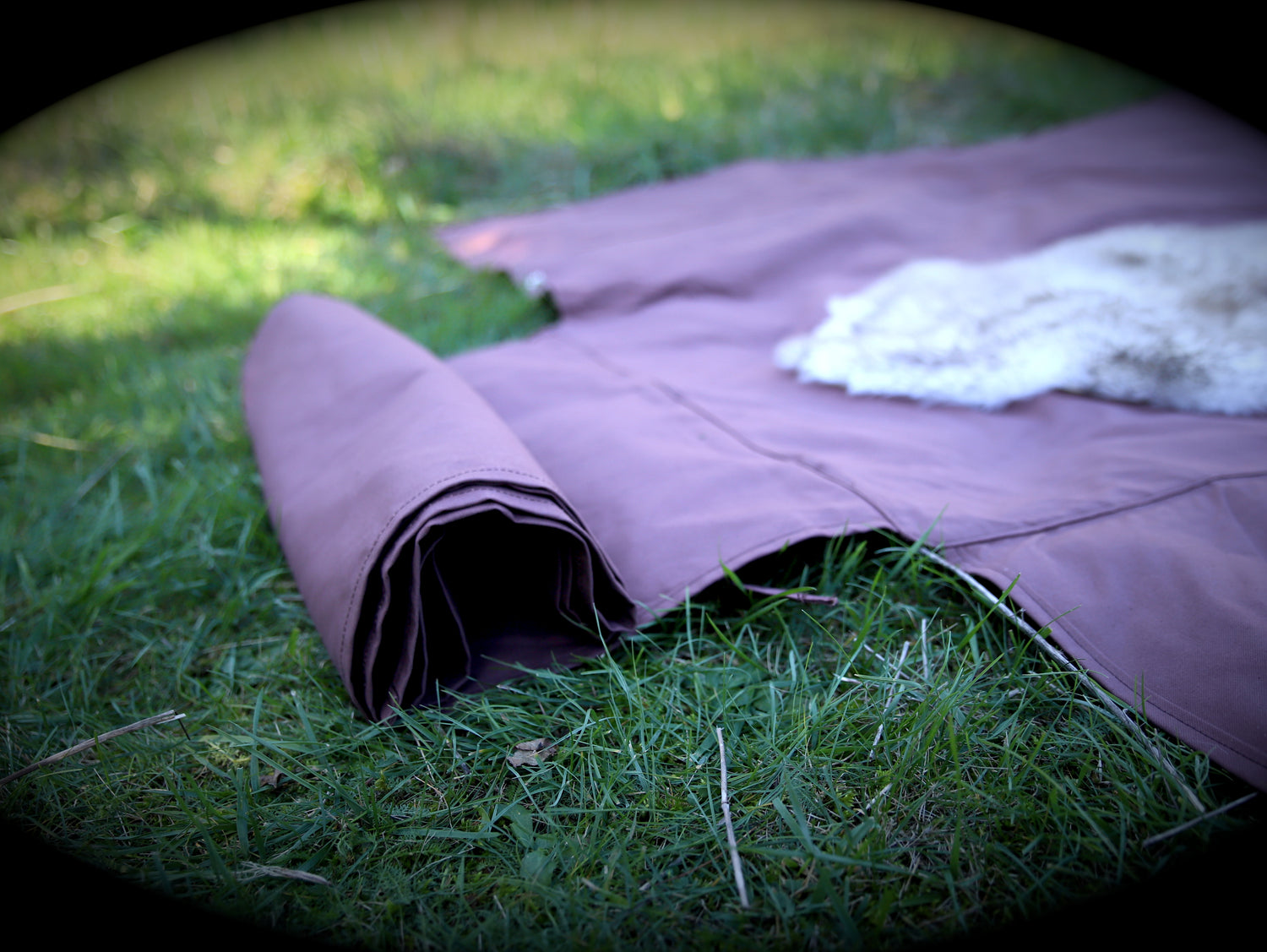 Oilskin canvas tool bag