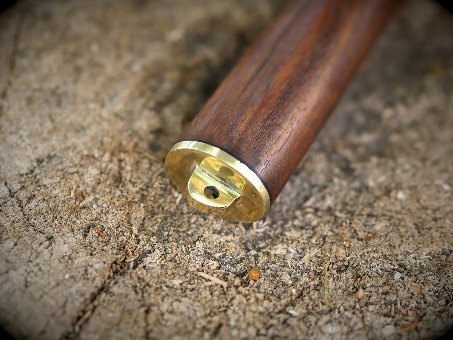 Puukko with leather sheath