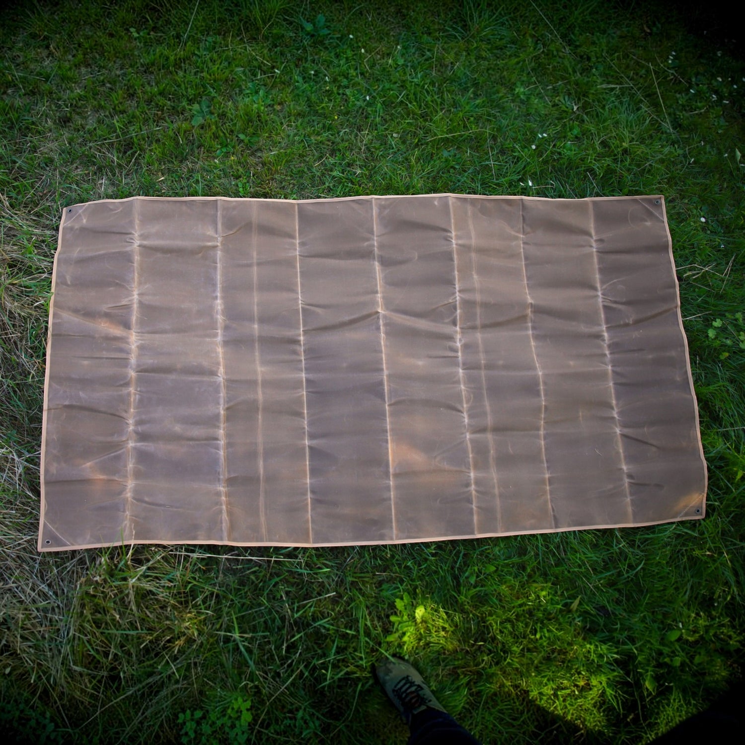 Oilskin Bushcraft Tarp / Bodenschutzplane (120 x 220 cm)