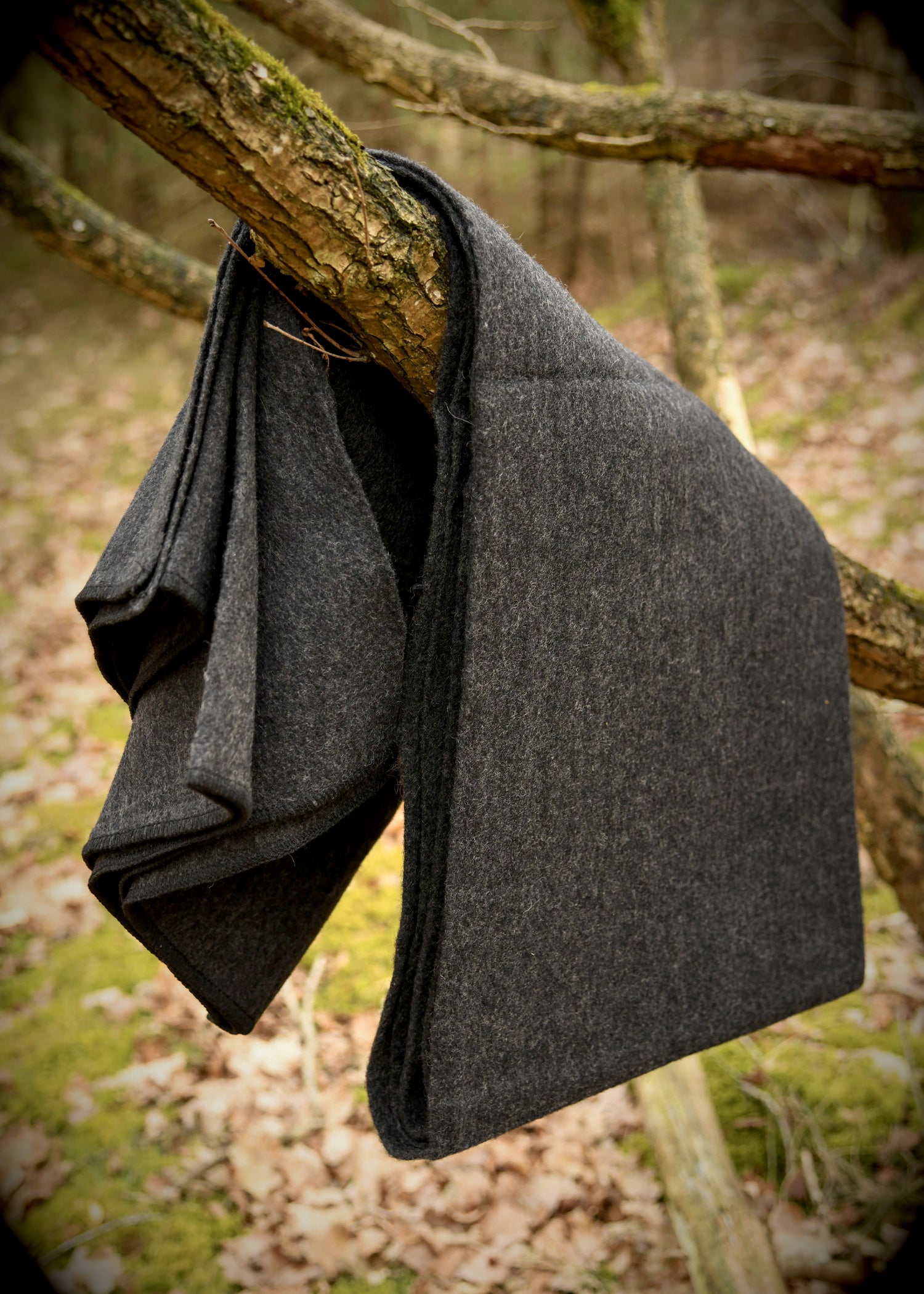 Lagerfeuerdecke – Leichte Outdoor-Decke aus 100% Wolle für die Wildnis