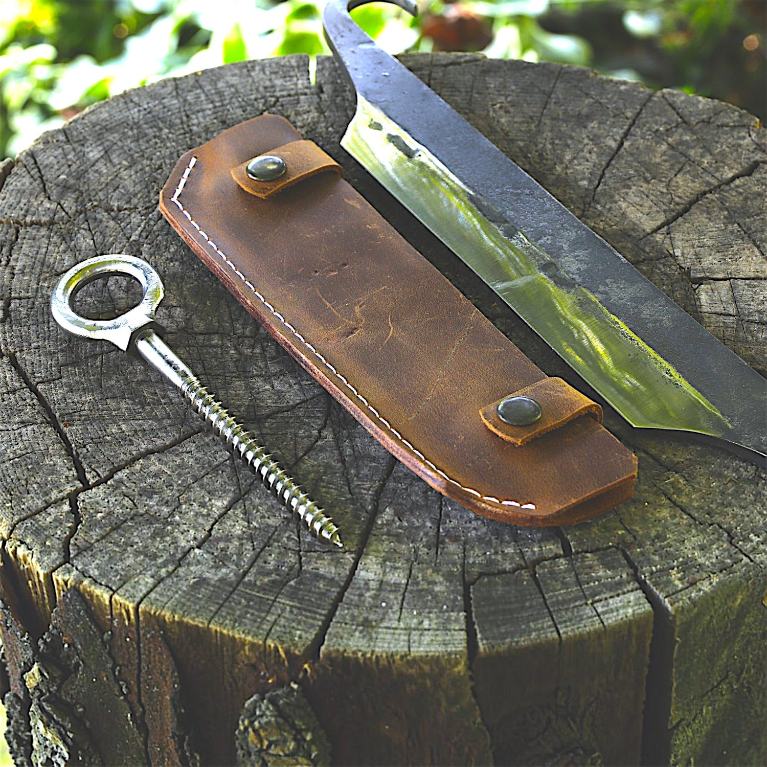 Stockmesser mit Ösenschraube