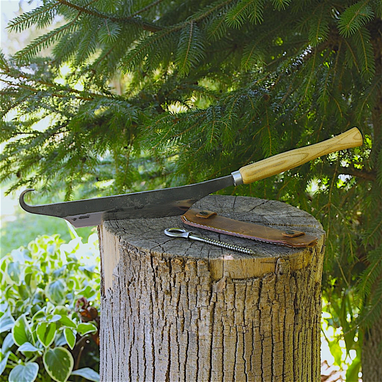 Stockmesser mit Ösenschraube