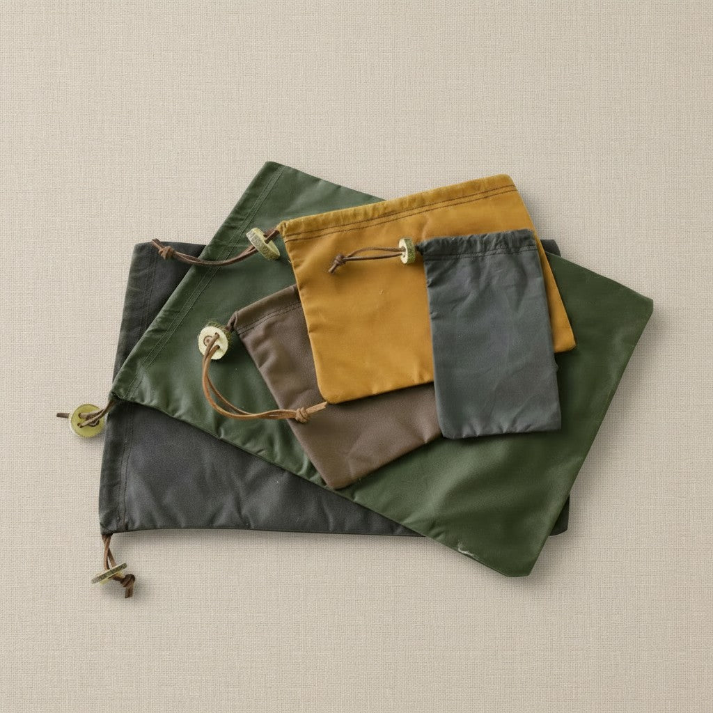 Oilskin-Taschen