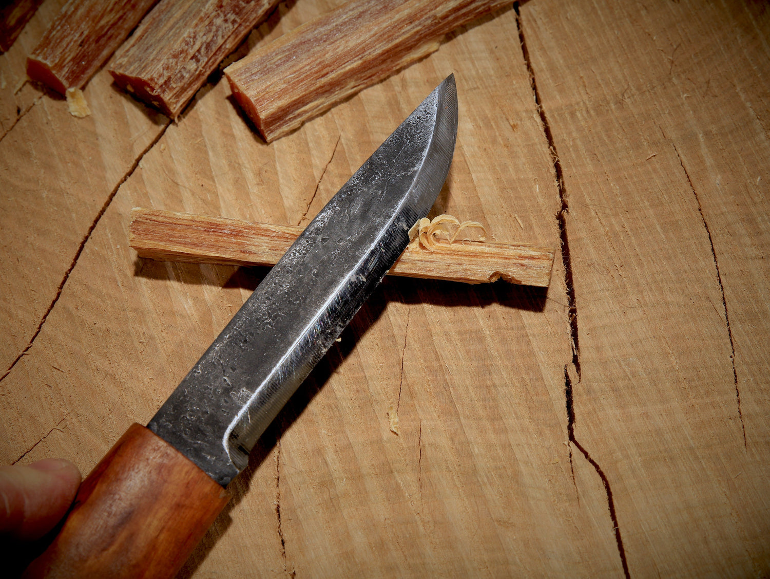 Kienspanstick mit Schnur