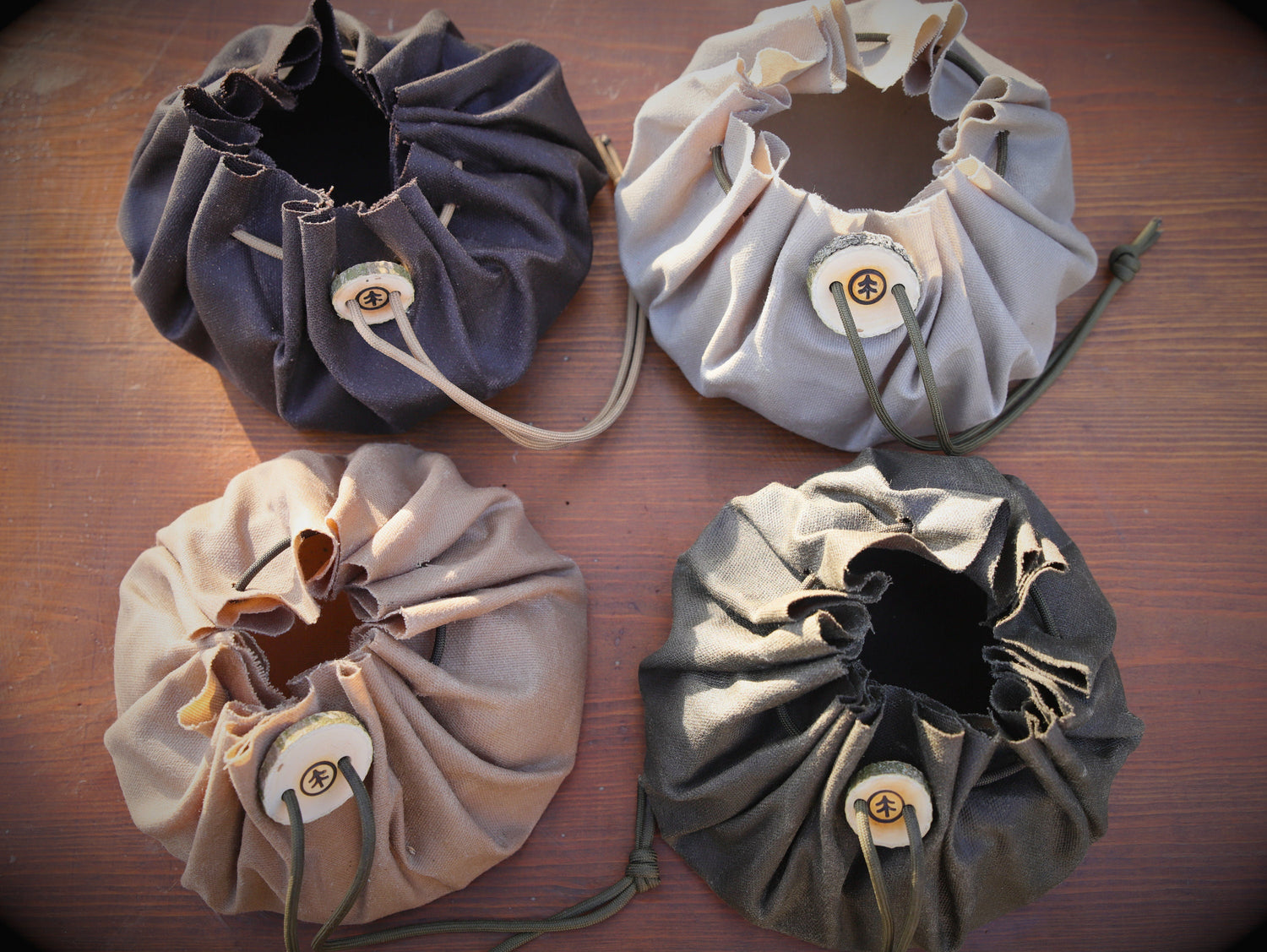 Oilskin Canvas Beutel