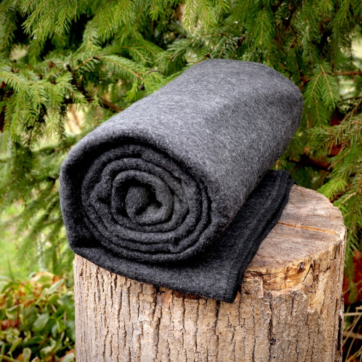 Wolldecke aus 100 % Wolle