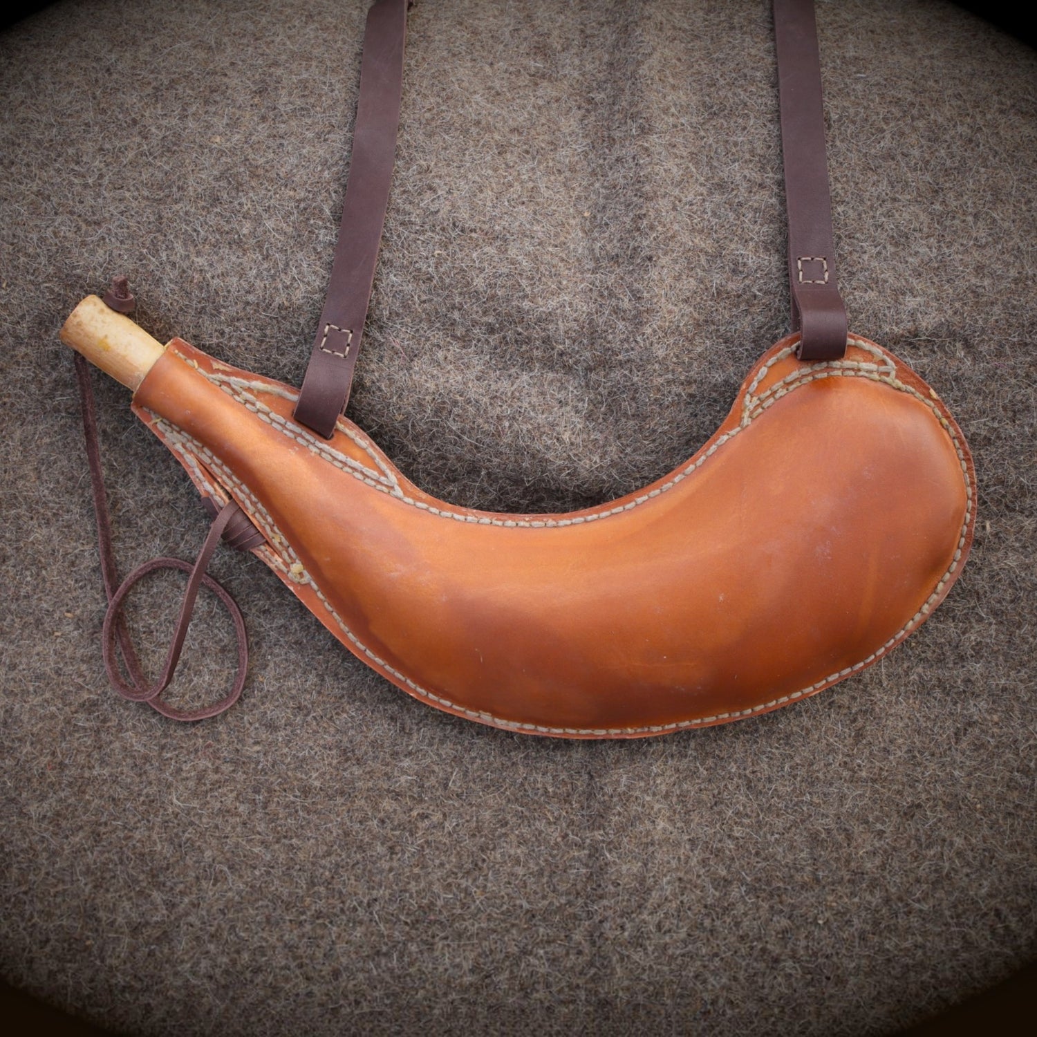 Leder-Wasserschlauch 1L