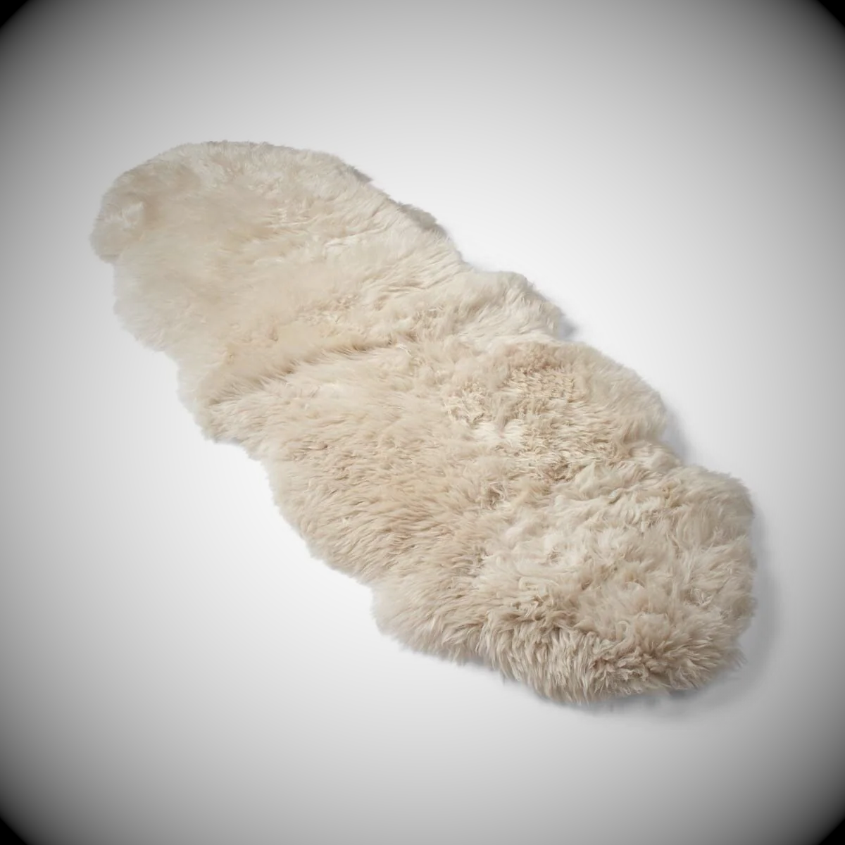 XXL sheepskin, flamed, very soft