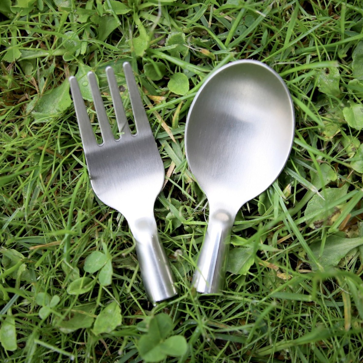 Waldbesteck-Set für Äste (Löffel & Gabel)