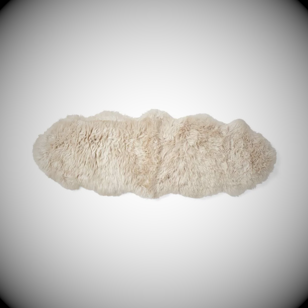 XXL sheepskin, flamed, very soft