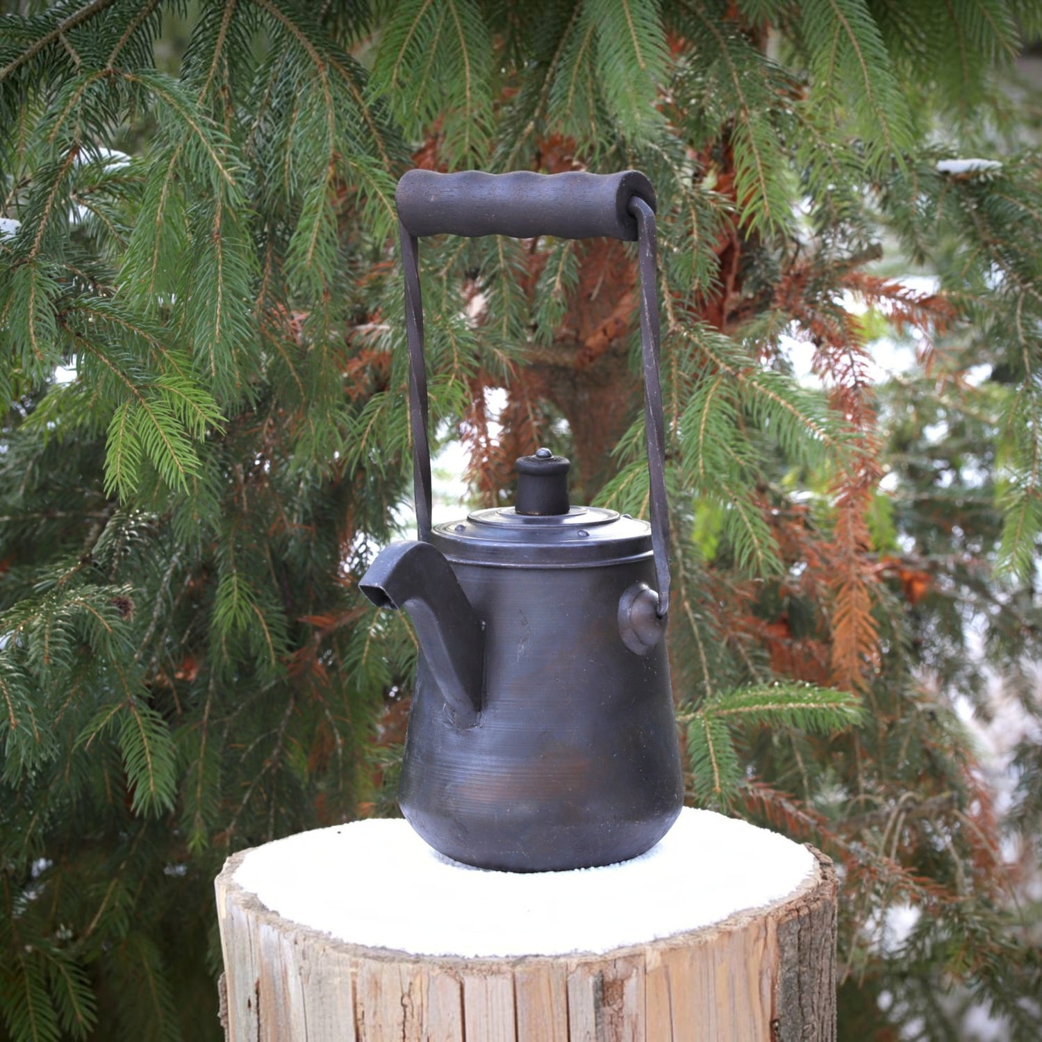 Geschmiedete Lagerkanne 1L