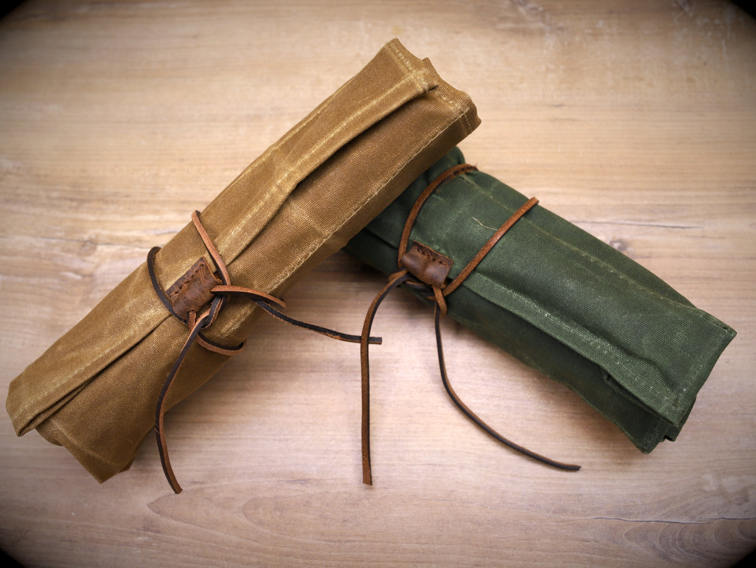 Oilskin-Canvas Werkzeugtasche