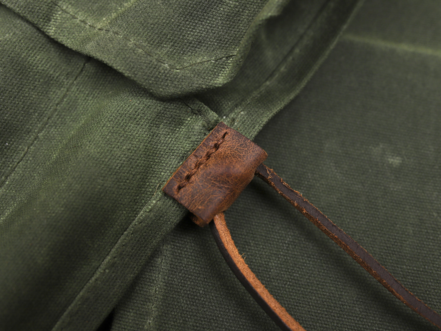 Oilskin-Canvas Werkzeugtasche