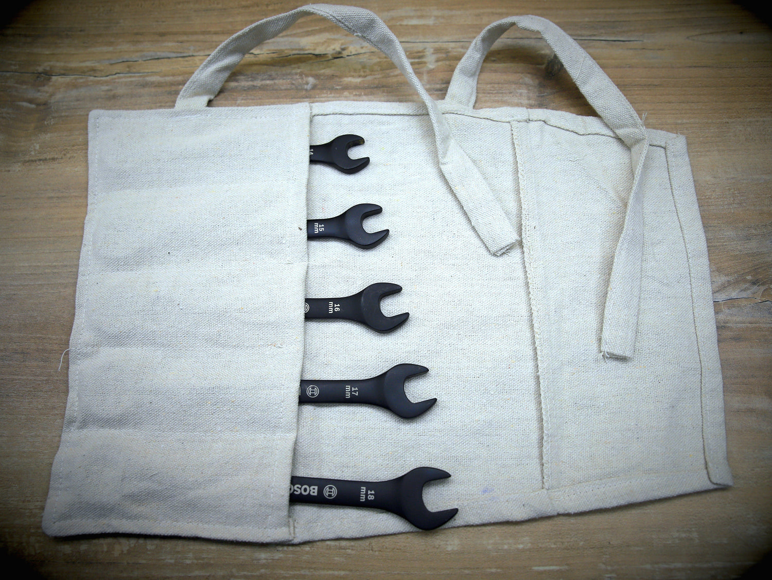 Baumwoll-Rolltasche