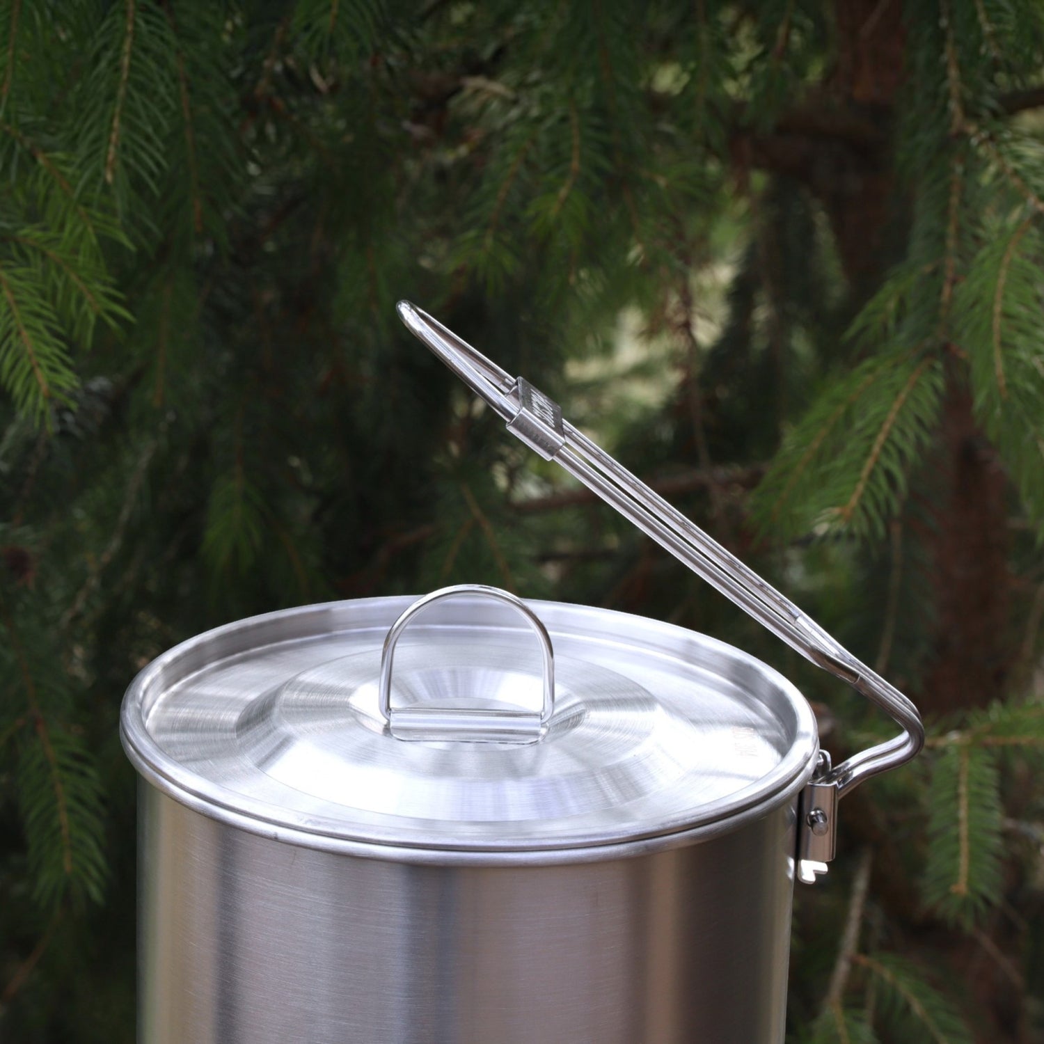Edelstahl-Lagerfeuertopf 2,5L