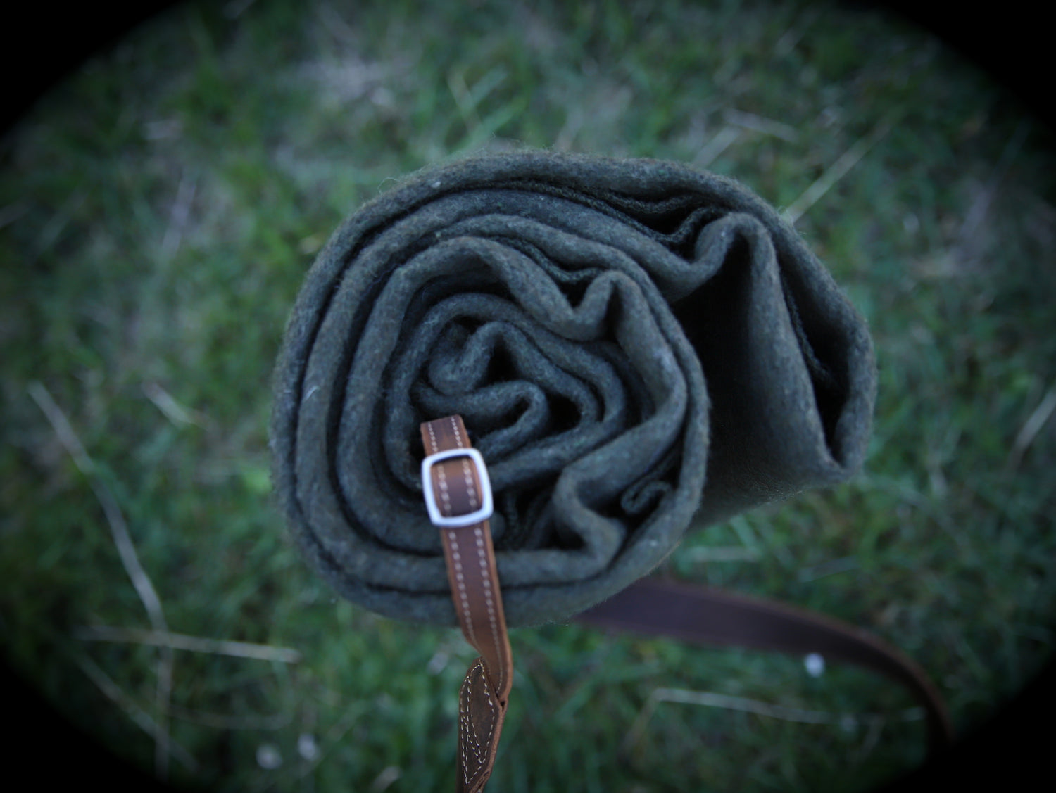 Lagerfeuer-Decke aus gepresster Wolle