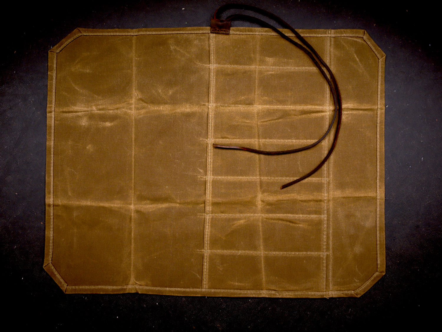 Oilskin-Canvas Werkzeugtasche