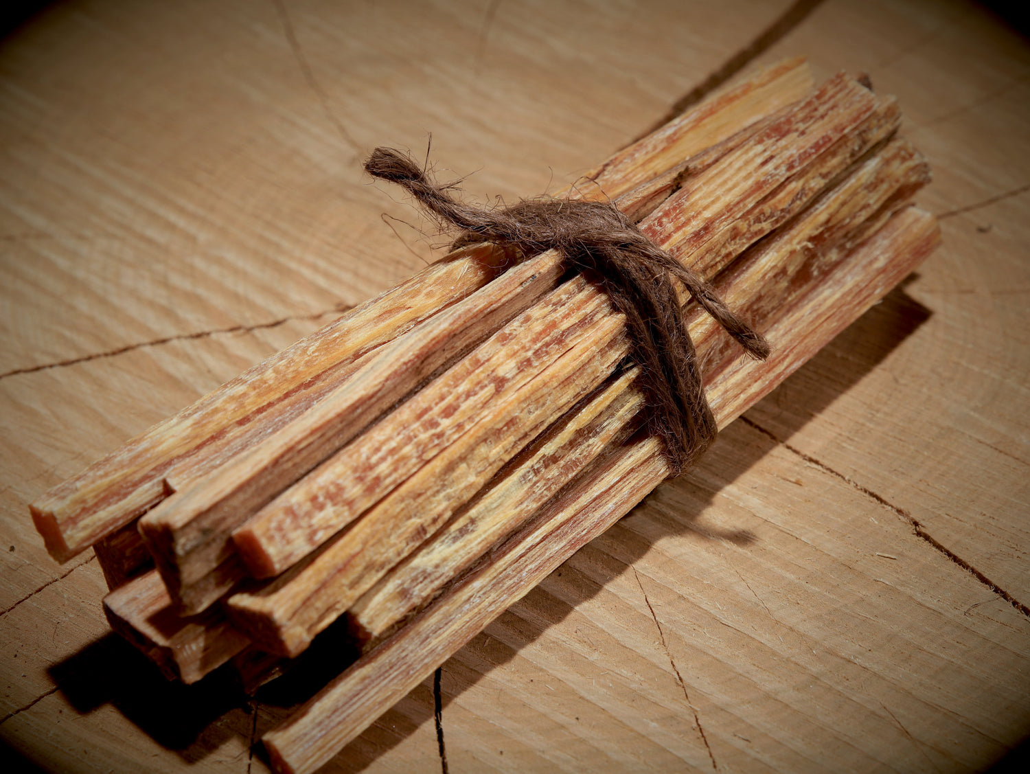 bundle of pinewood