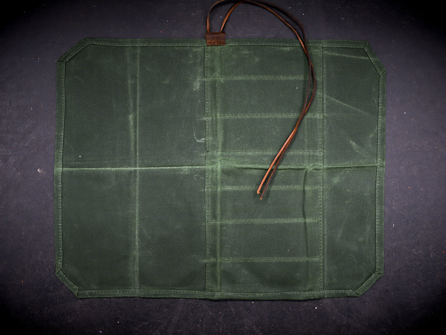 Oilskin-Canvas Werkzeugtasche