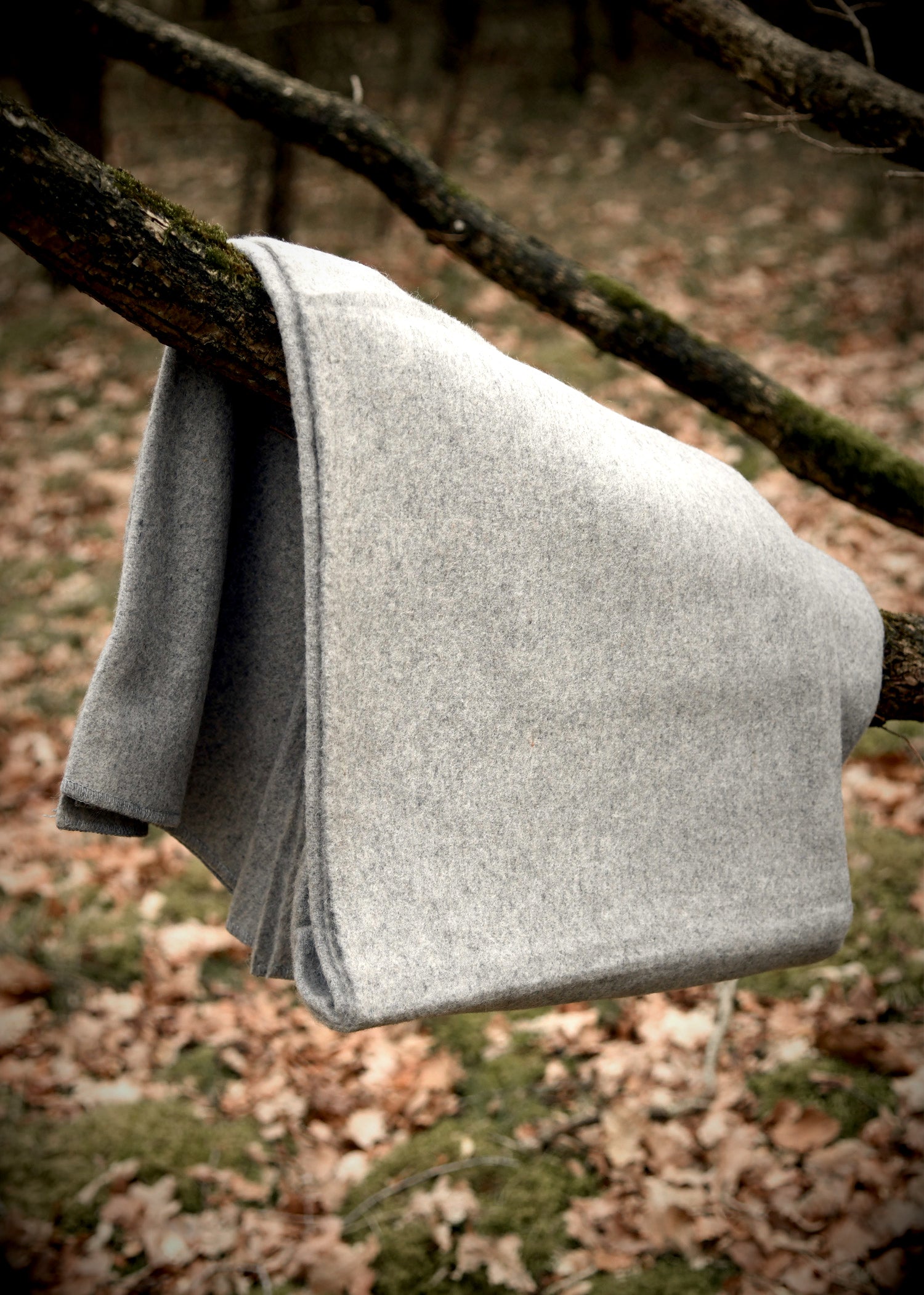 Lagerfeuerdecke – Leichte Outdoor-Decke aus 100% Wolle für die Wildnis
