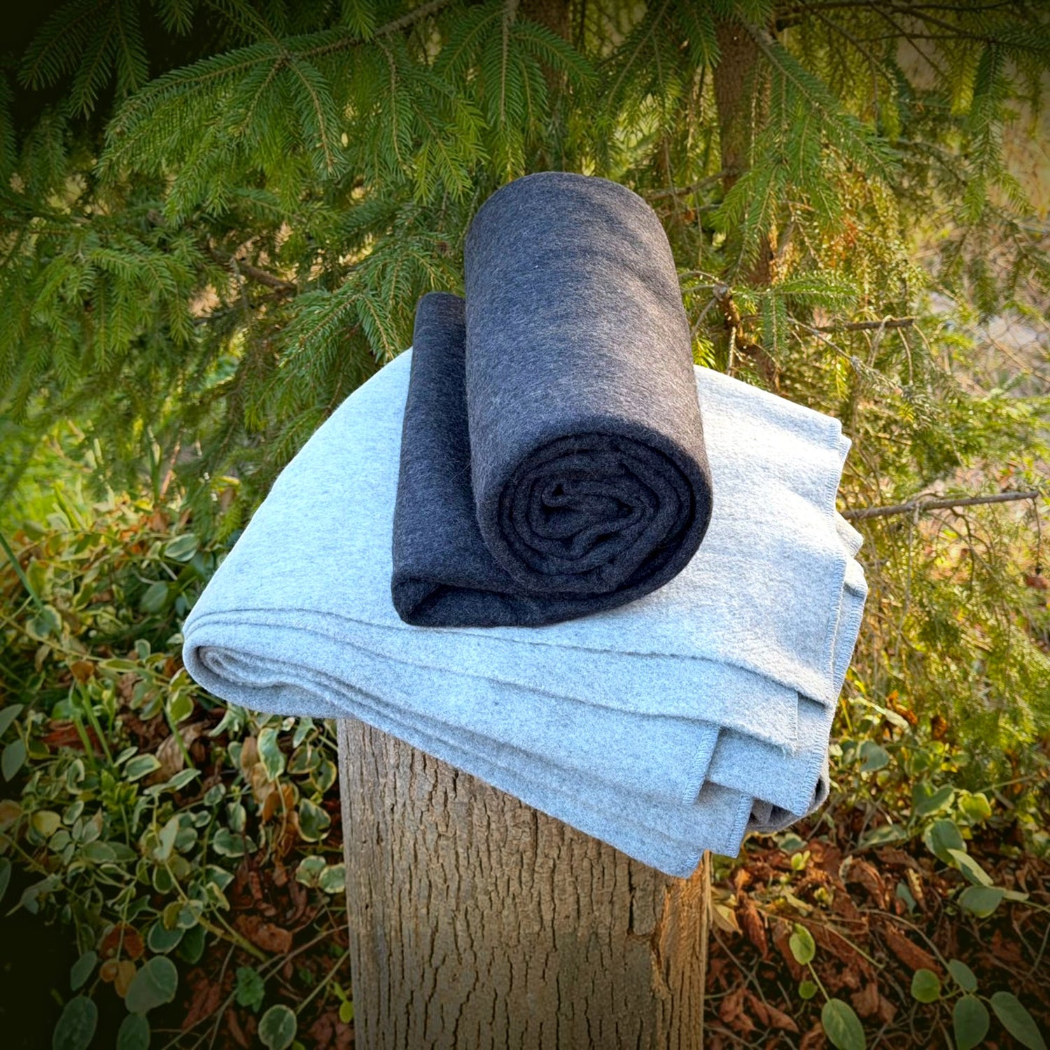 Wolldecke aus 100 % Wolle