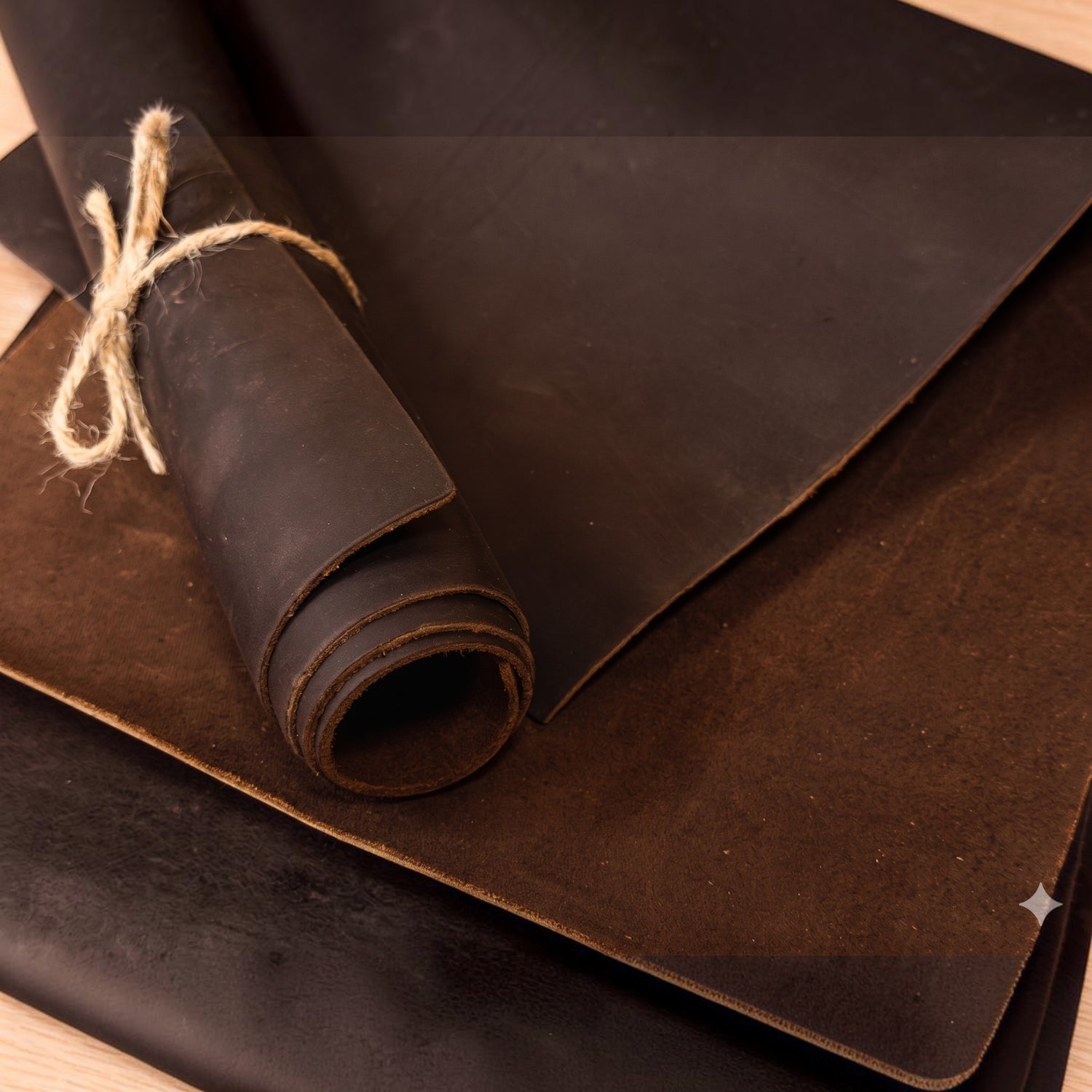 Leder-Zuschnitt 60 × 30 cm