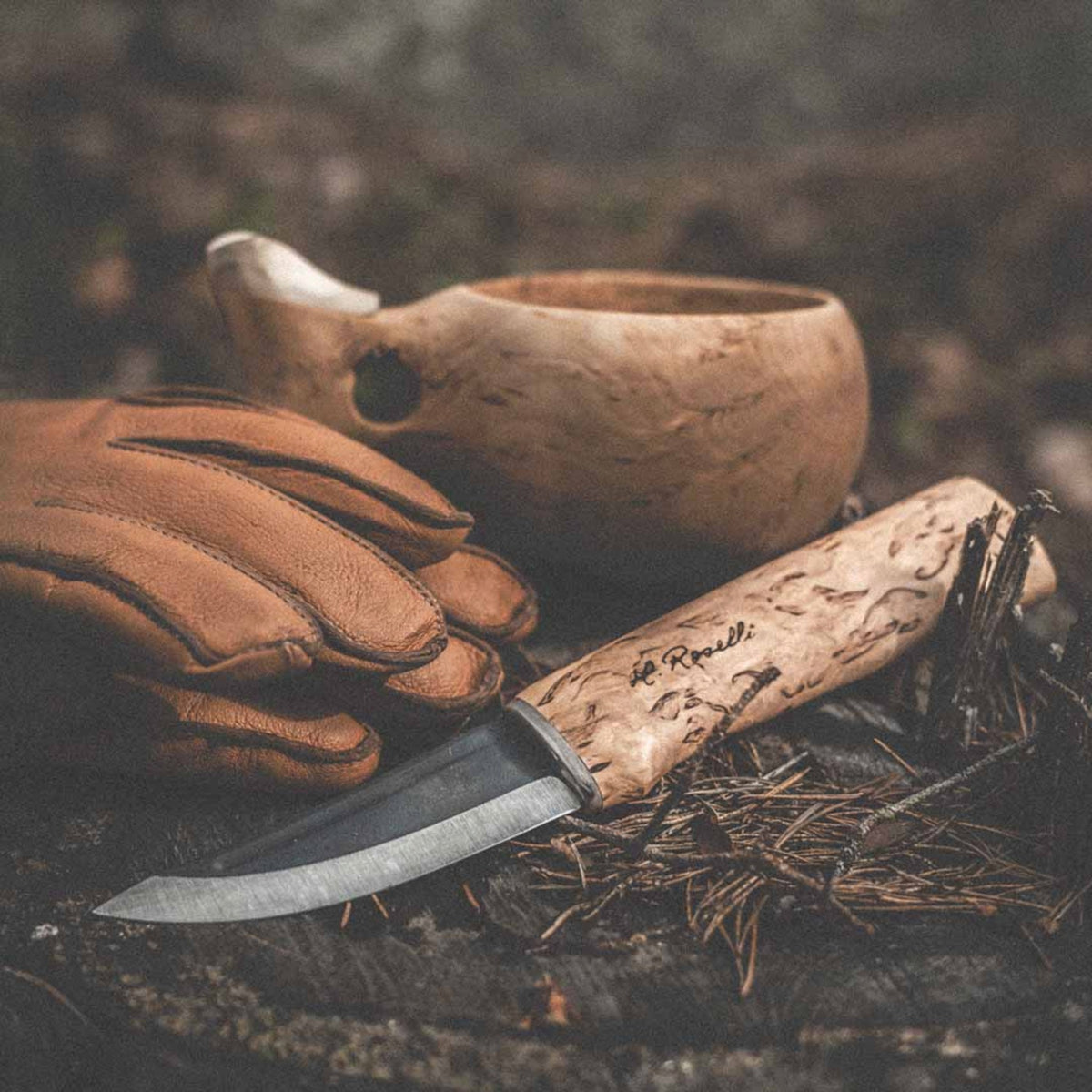 Roselli R100 Jagdmesser (Premium Kohlenstoffstahl)