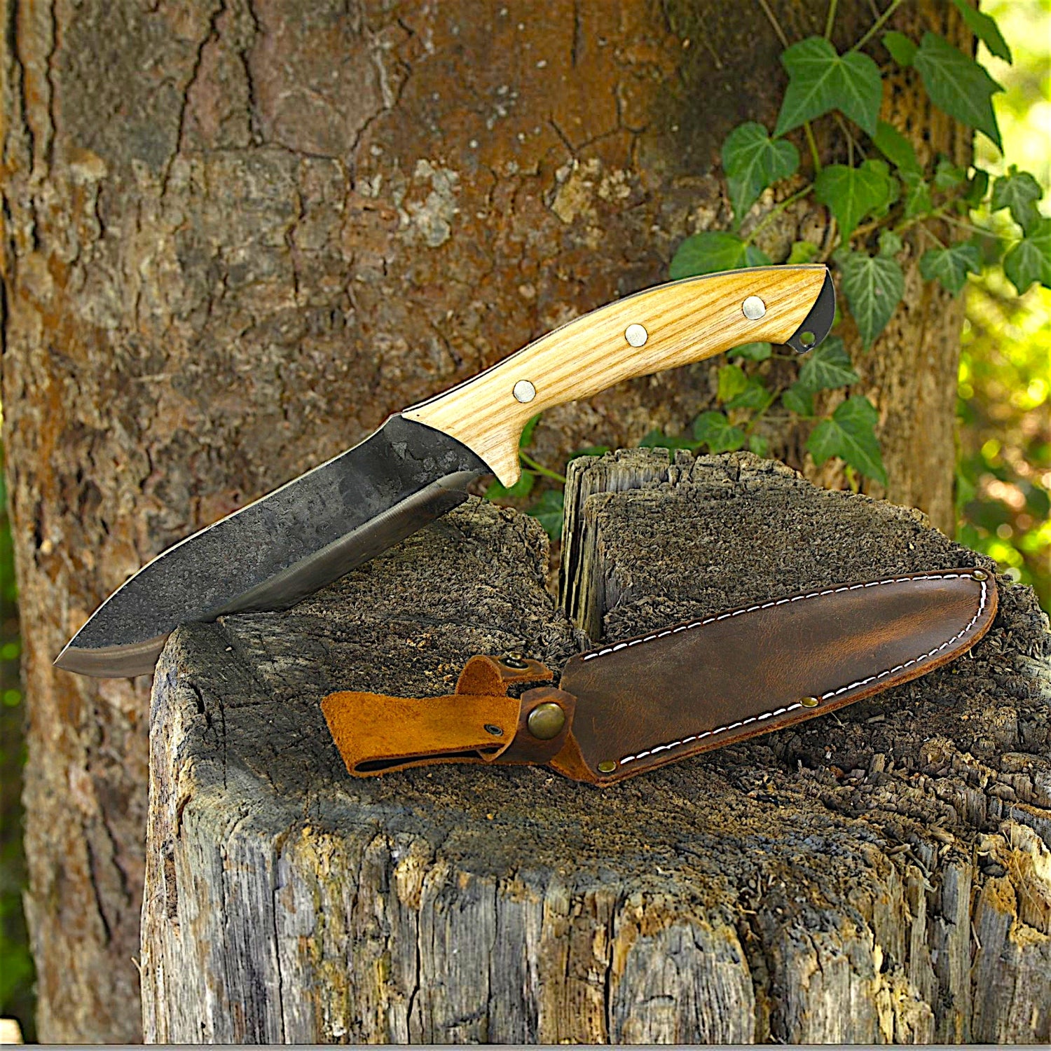 Bushcraft Jagdmesser Full-Tang