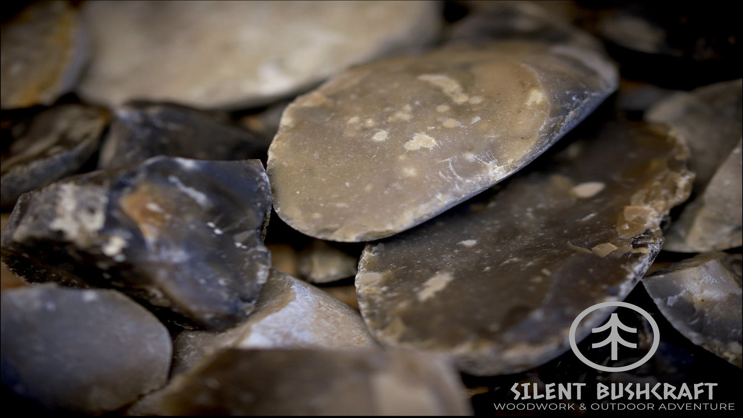 Baltic Sea flints (split)