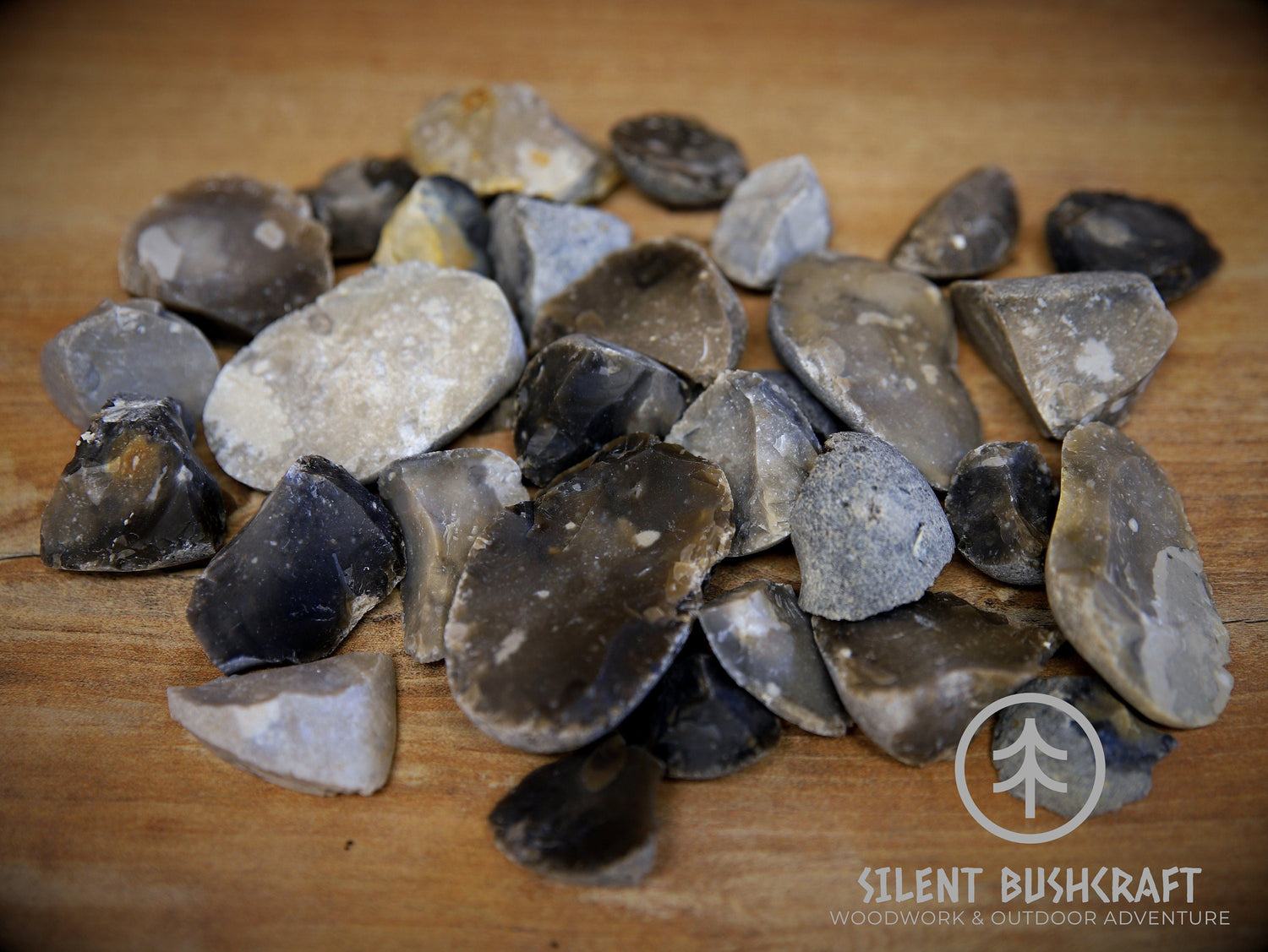 Baltic Sea flints (split)