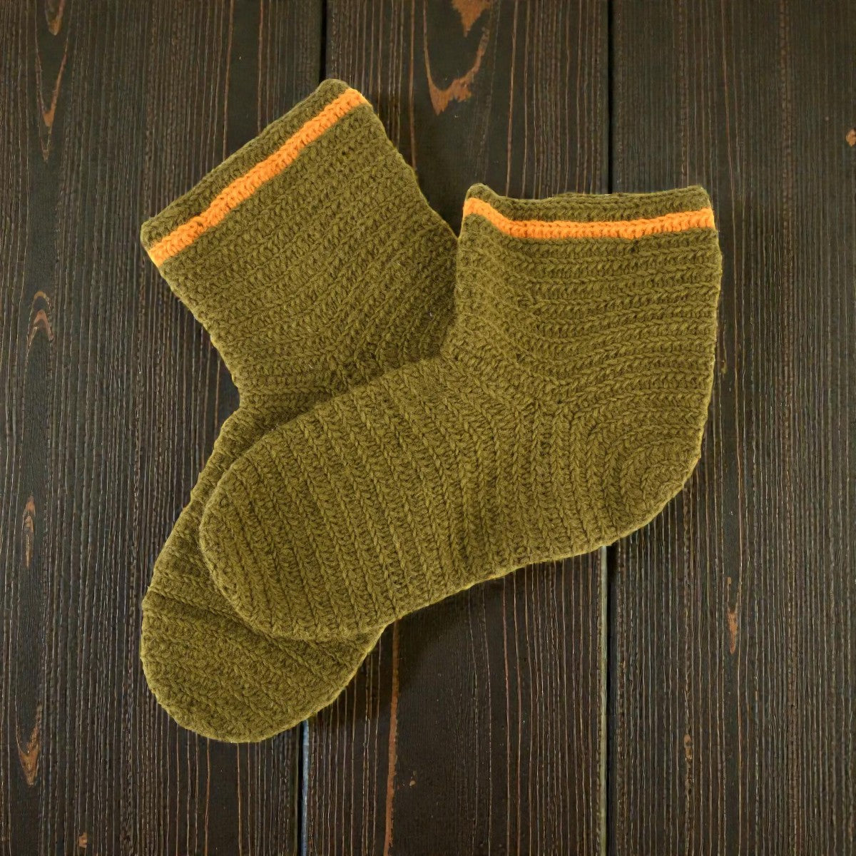 Authentische Wollsocken | 100% Wolle | Bushcraft & Mittelalter